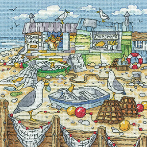 Chip Shack - By The Sea Karen Carter - Click Image to Close